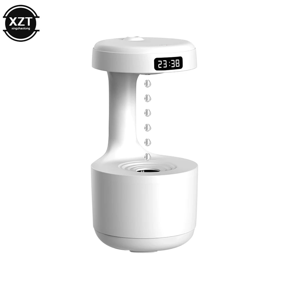 Anti Gravity USB Air Humidifier Ultrasonic Air Purifier 800ML Levitating Water Drops Mist Maker Fogger Perfume Aromatherapy