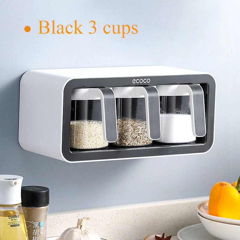 ECOCO Kitchen Accessories Organizer Rack Multi-Function Spice Storage Condiment Bottle Storage Rack Tool Kitchen Gadgets