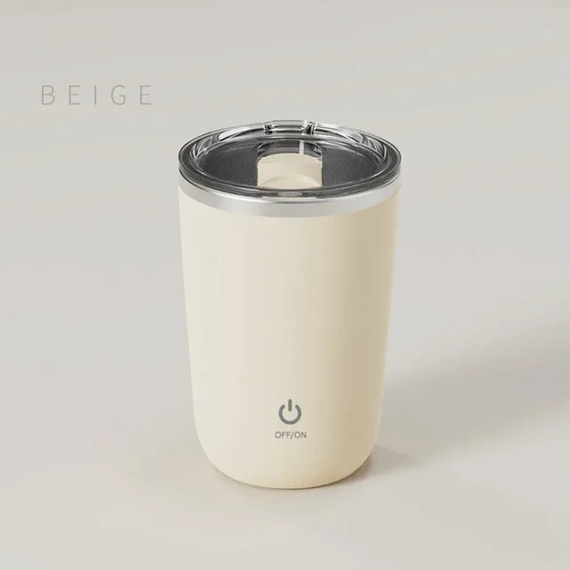 Automatic Mixing Cup Self Stirring Magnetic Mug USB Rechargeable Stainless Steel Milk Stirring Coffee Cup Smart Mixer Water Cup