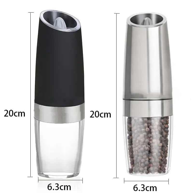 Electric Herb Coffee Grinder Automatic Gravity Induction Pepper Shaker Gravity Spice Mill Adjustable Grinder Kitchen Mill Tool